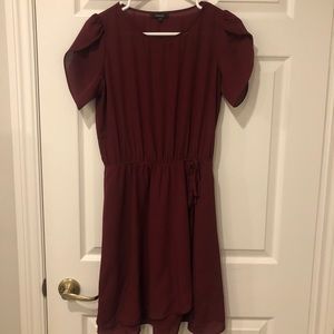 Burgundy RW & Co Dress